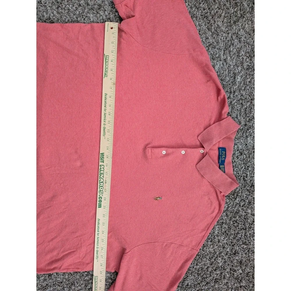 Polo Ralph Lauren Polo‎ Shirt Pony Logo Soft Red Mens 3XB